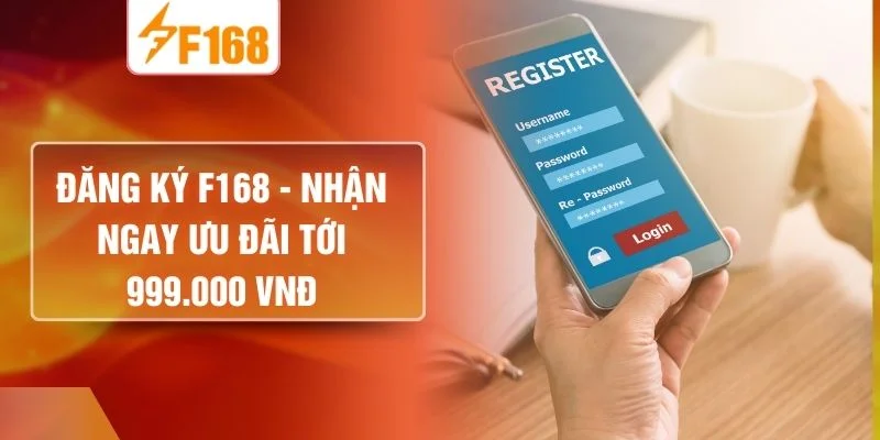 Đăng Ký F168 - Nhận Ngay Ưu Đãi Tới 999.000 VNĐ